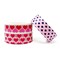 Wrapables Masking Tape Washi Tapes Valentine Hearts Washi Tape Set of 3